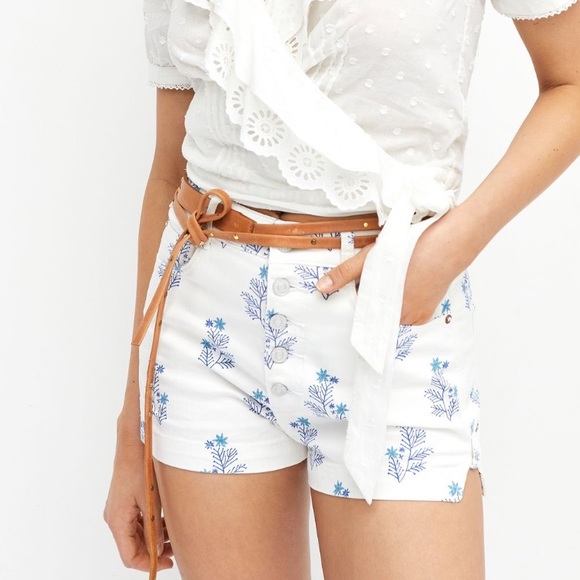 Anthropologie Pants - Final Sale 🔥 No More Low Offers ANTHROPOLOGIE PILCRO  HIGH-RISE DENIM SHORTS 30